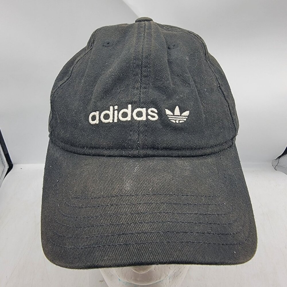 Adidas Adults Black Hat Cap Casual Outdoors Lightweight Sports Athletic